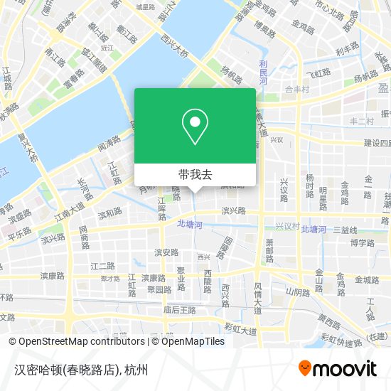汉密哈顿(春晓路店)地图