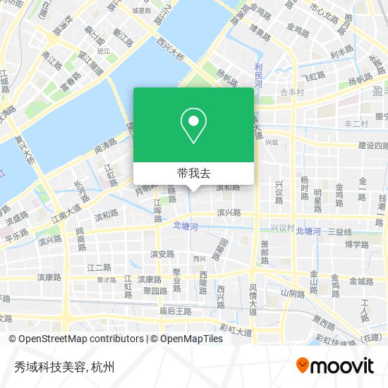 秀域科技美容地图