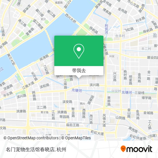 名门宠物生活馆春晓店地图