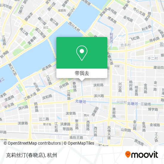 克莉丝汀(春晓店)地图
