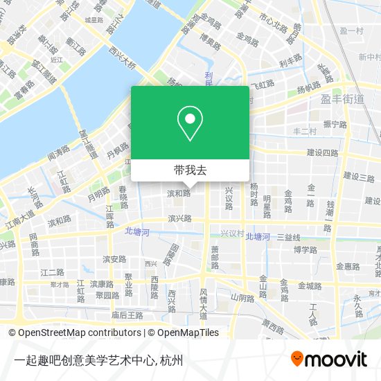 一起趣吧创意美学艺术中心地图