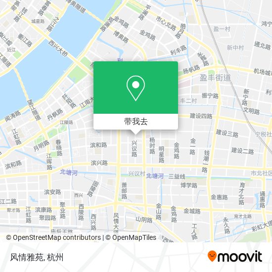 风情雅苑地图