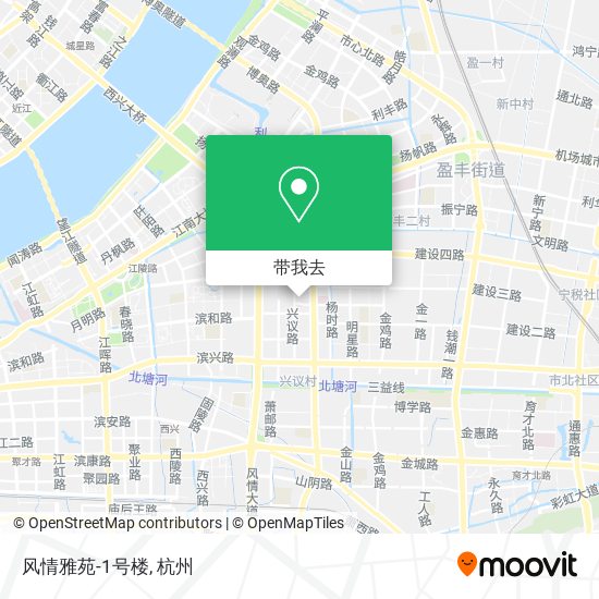 风情雅苑-1号楼地图