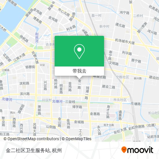 金二社区卫生服务站地图