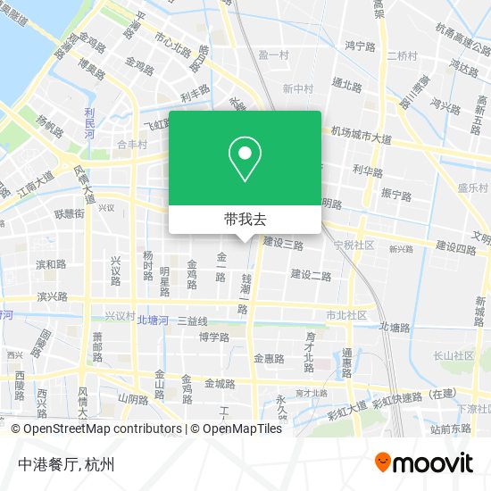 中港餐厅地图
