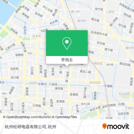杭州松研电器有限公司地图
