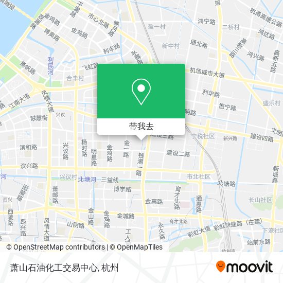 萧山石油化工交易中心地图