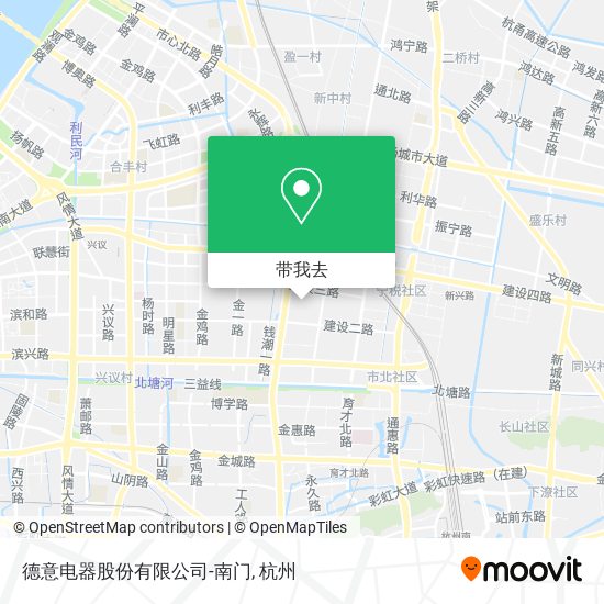 德意电器股份有限公司-南门地图