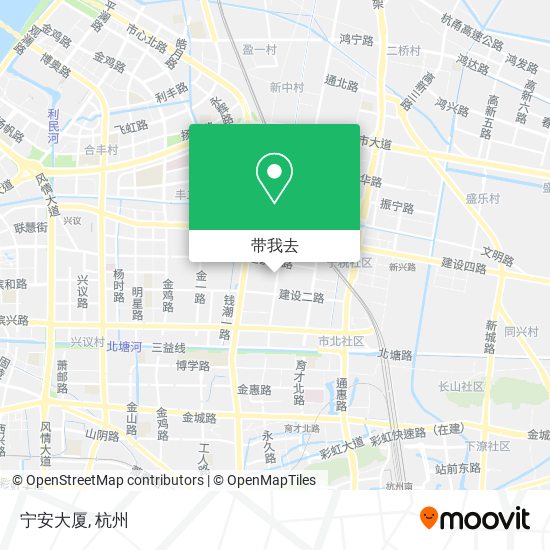 宁安大厦地图