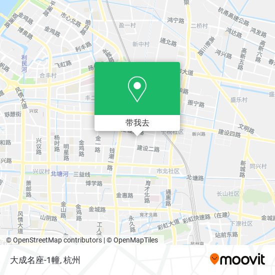 大成名座-1幢地图