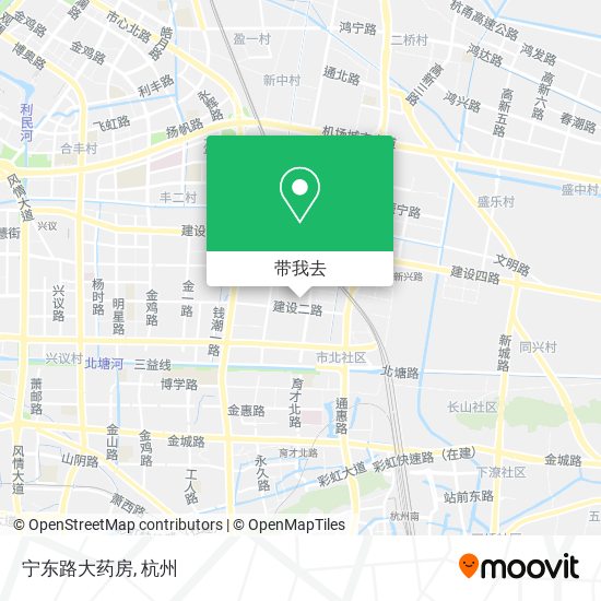 宁东路大药房地图