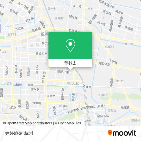 婷婷旅馆地图