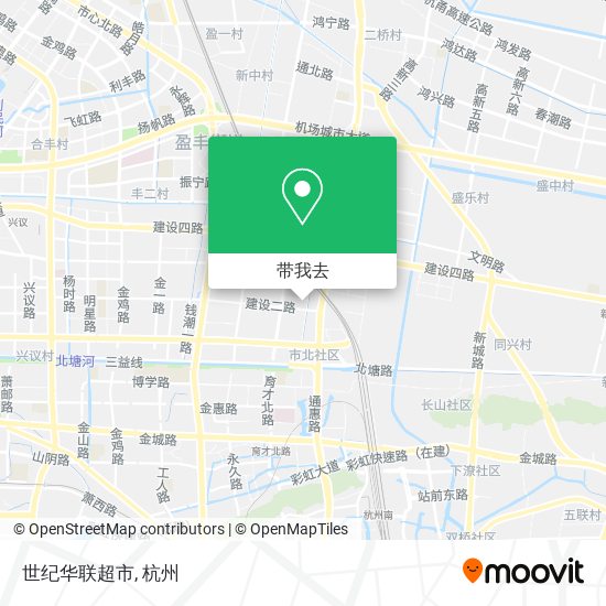 世纪华联超市地图