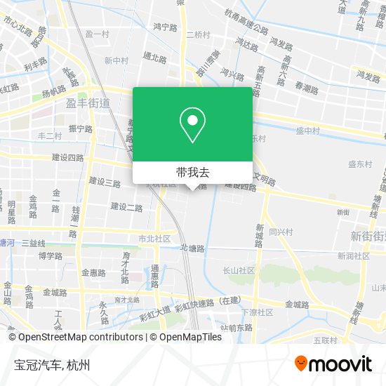 宝冠汽车地图