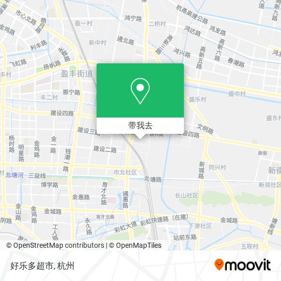 好乐多超市地图