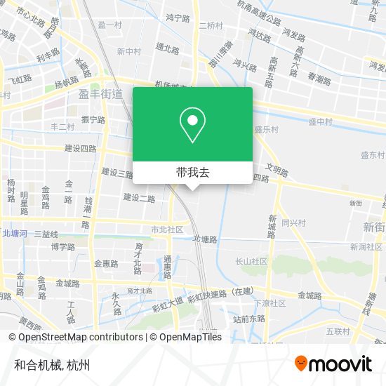 和合机械地图