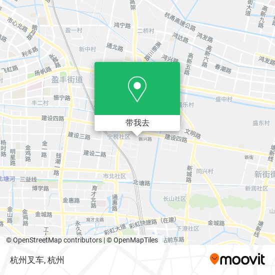 杭州叉车地图