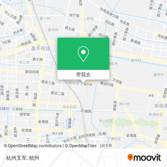 杭州叉车地图