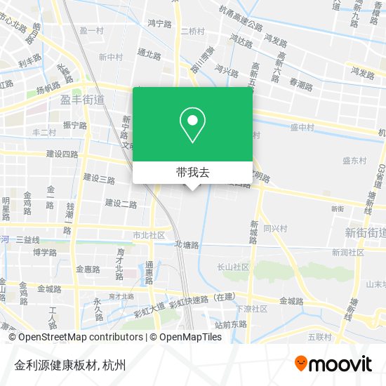 金利源健康板材地图