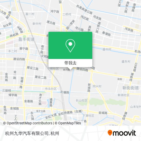 杭州九华汽车有限公司地图