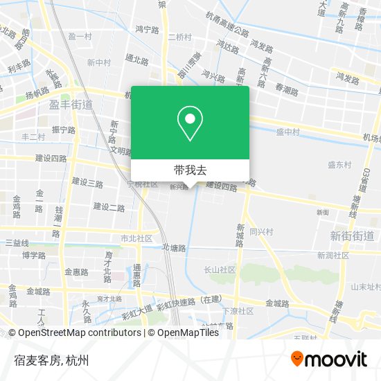 宿麦客房地图