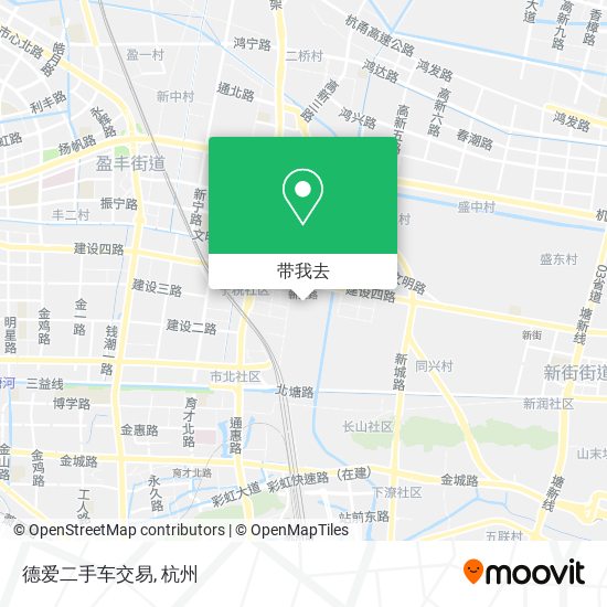德爱二手车交易地图