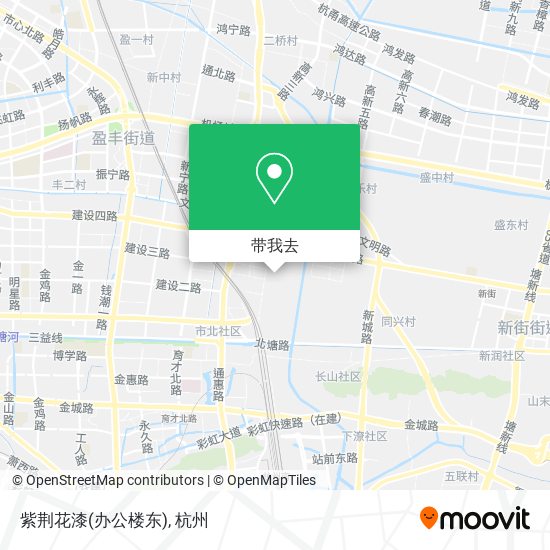 紫荆花漆(办公楼东)地图