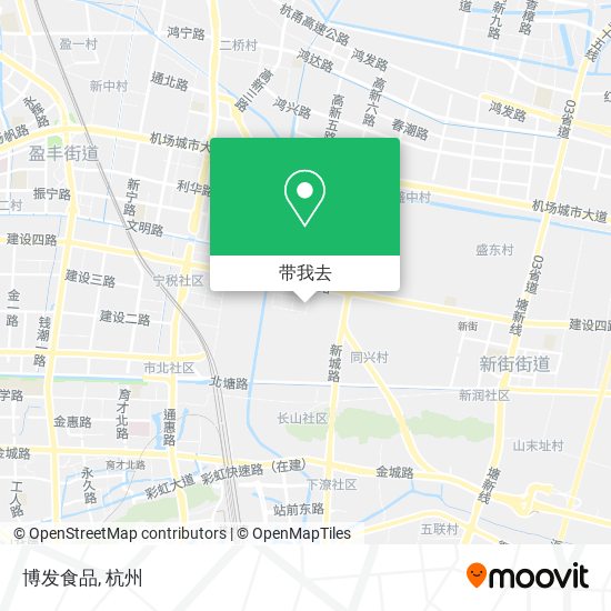 博发食品地图