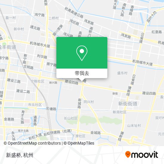 新盛桥地图