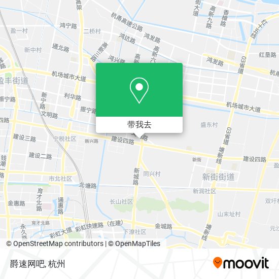 爵速网吧地图