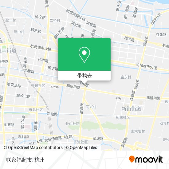 联家福超市地图