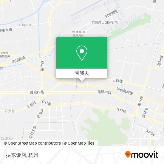 振东饭店地图