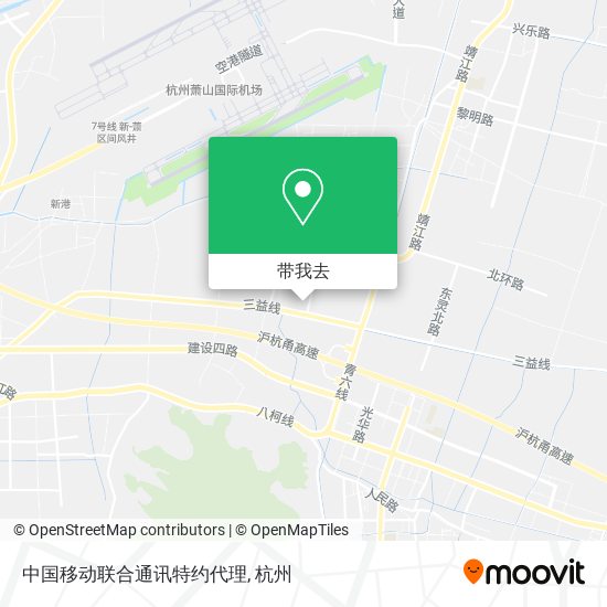 中国移动联合通讯特约代理地图