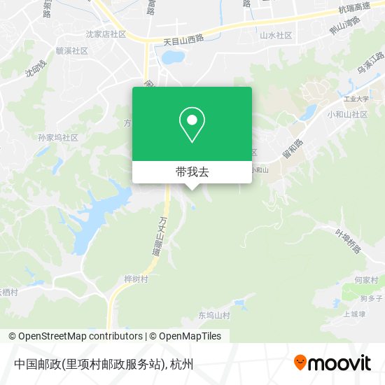 中国邮政(里项村邮政服务站)地图