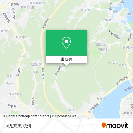 阿龙茶庄地图