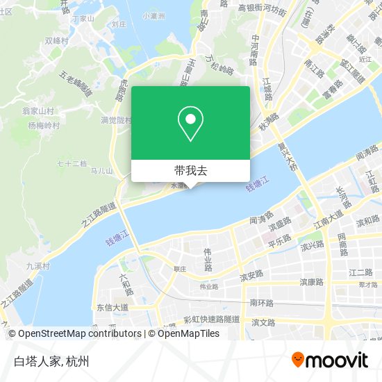 白塔人家地图