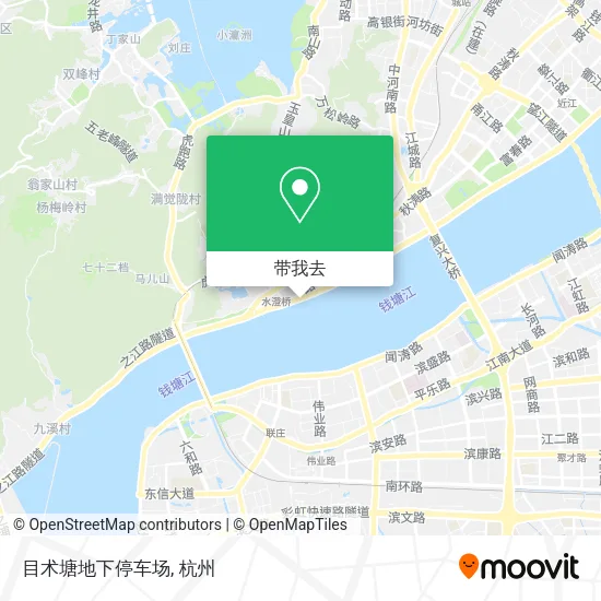 目术塘地下停车场地图