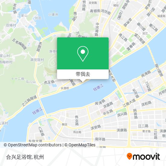 合兴足浴馆地图