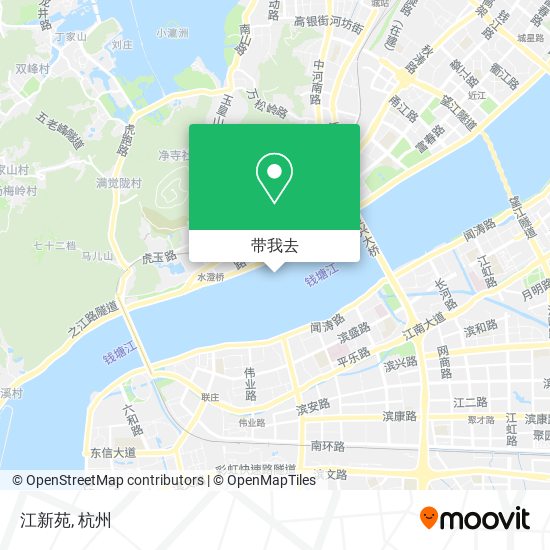 江新苑地图
