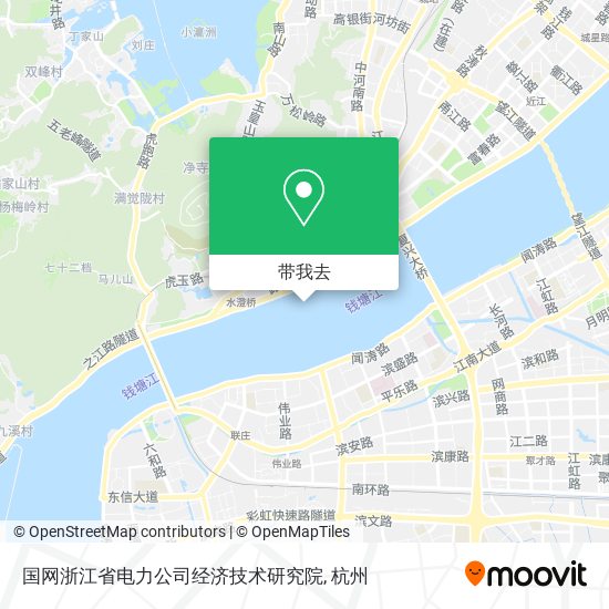 国网浙江省电力公司经济技术研究院地图
