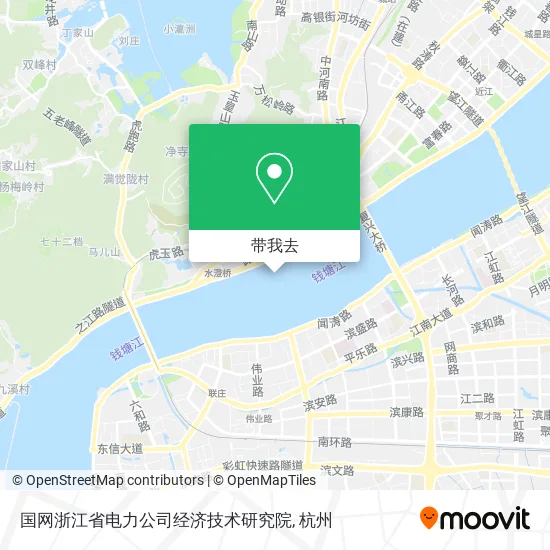 国网浙江省电力公司经济技术研究院地图