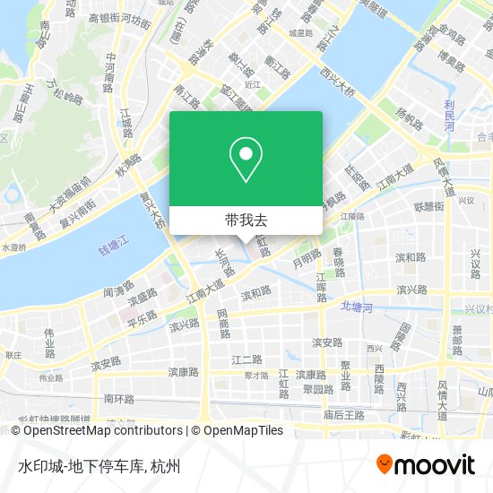 水印城-地下停车库地图
