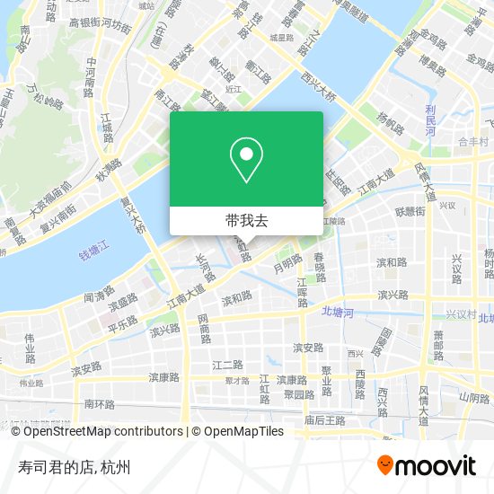 寿司君的店地图