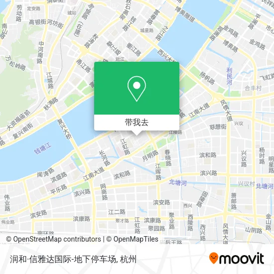 润和·信雅达国际-地下停车场地图