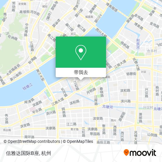 信雅达国际B座地图