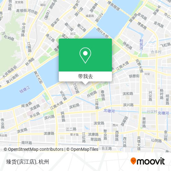 臻货(滨江店)地图