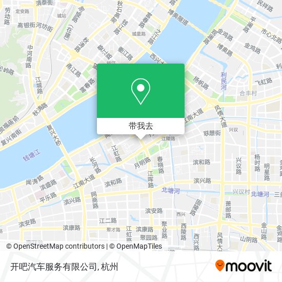 开吧汽车服务有限公司地图