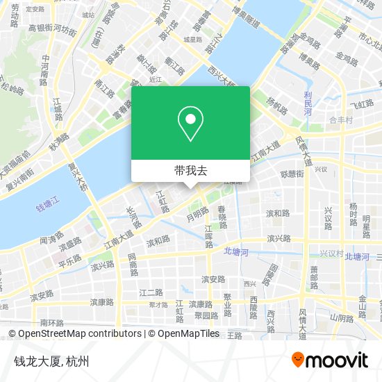 钱龙大厦地图