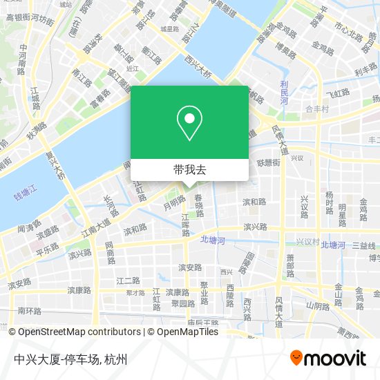 中兴大厦-停车场地图