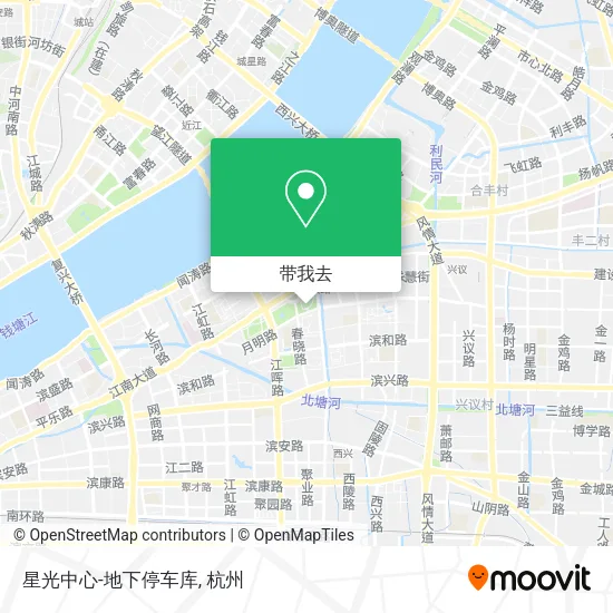 星光中心-地下停车库地图